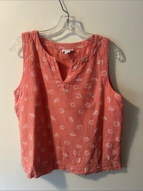 Vintage Liz Claiborne Linen Blend Top